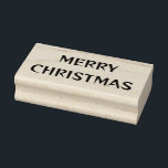 MERRY CHRISTMAS Rubber Stamp<br><div class="desc">Rubber stamp</div>