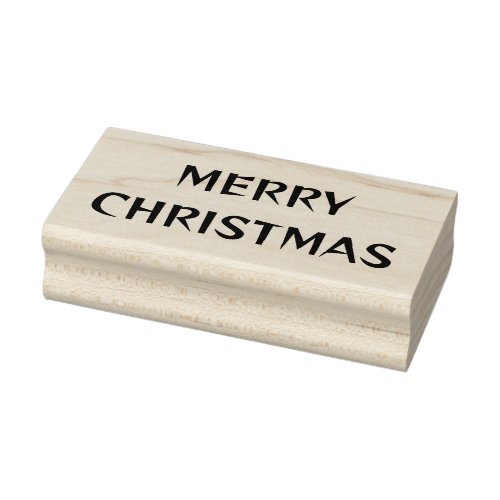 MERRY CHRISTMAS Rubber Stamp 