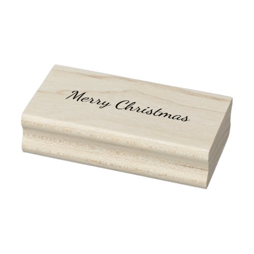 Merry Christmas  Rubber Stamp