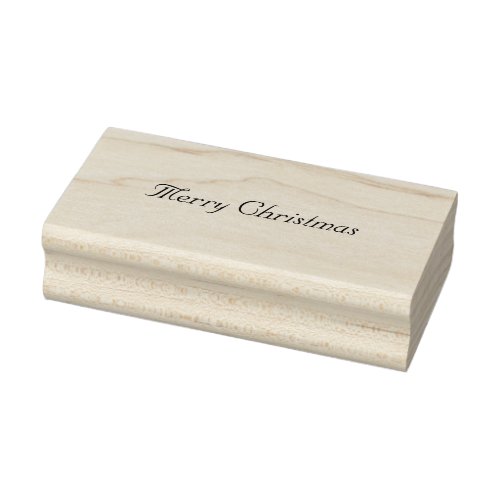 Merry Christmas  Rubber Stamp