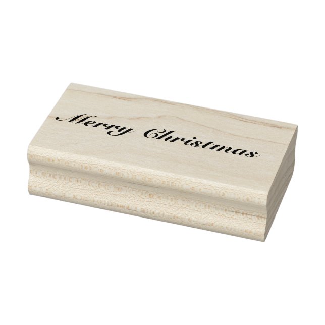 Merry Christmas  Rubber Stamp (Stamp)