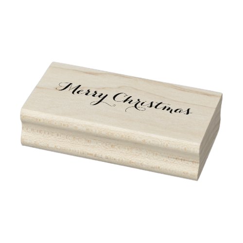Merry Christmas  Rubber Stamp