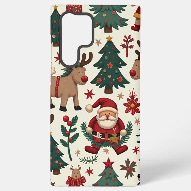 Merry Christmas Samsung Galaxy Case (Back)