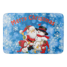 Merry Christmas Santa And Friends