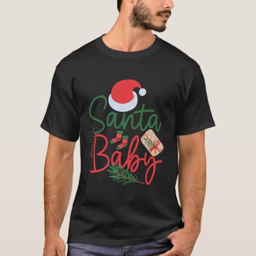 Merry Christmas Santa Baby T_shirt
