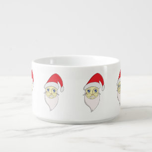 Merry Christmas Santa Bowl