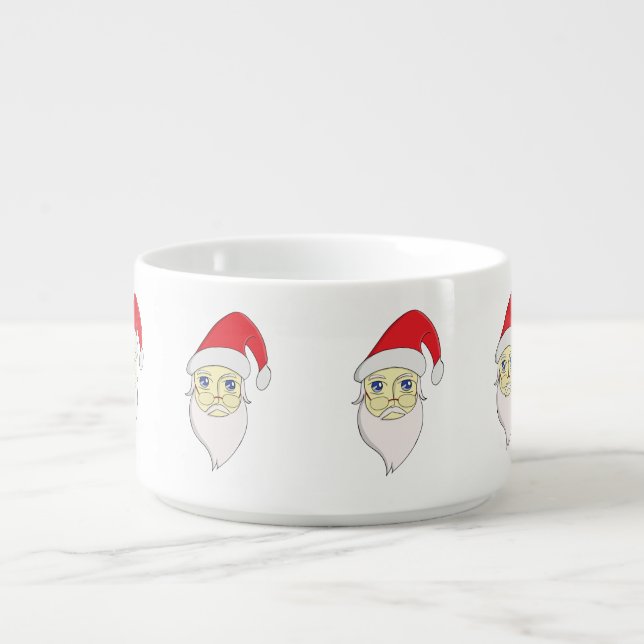Merry Christmas Santa Bowl (Center)