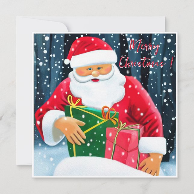 Merry Christmas - Santa Claus (Front)