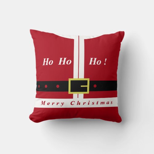 Merry Christmas _ Santa Claus _ Gift For You _ Fun Throw Pillow