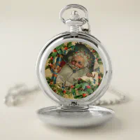 Santa discount pocket watch