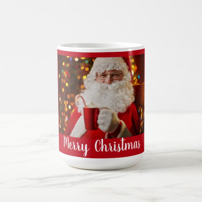 Merry Christmas Santa Claus Jumbo Mug (Center)