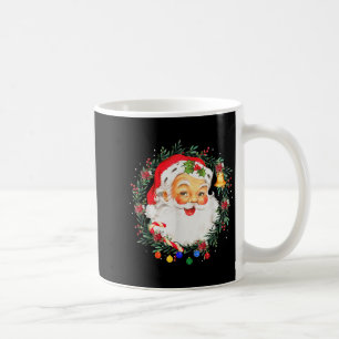Merry Christmas Santa Claus Nk Afro African Americ Coffee Mug