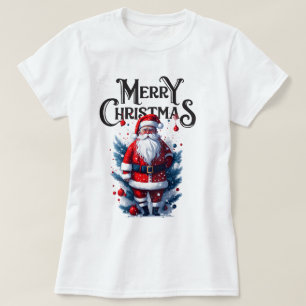 Merry Christmas Santa Claus Pajama T-Shirt