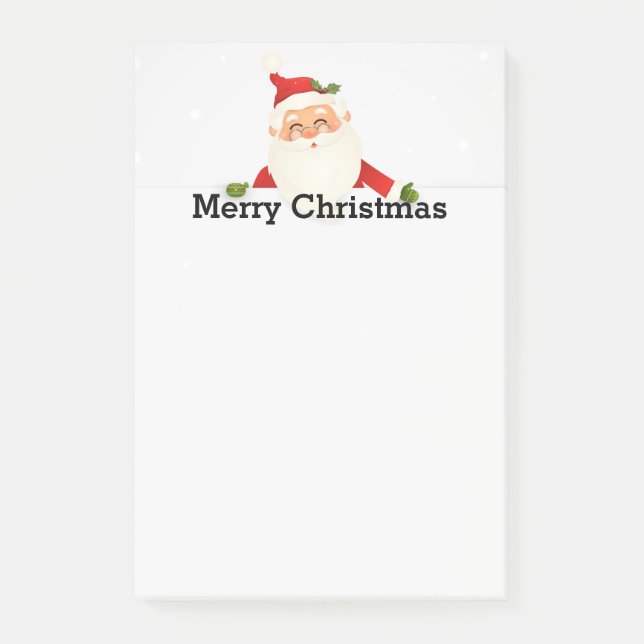 Merry Christmas Santa Claus  Post-it Notes (Front)