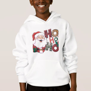 Merry christmas Santa Claus with gifts  Hoodie