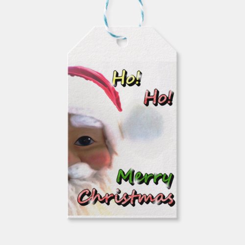 Merry Christmas Santa Clause Gift Tags