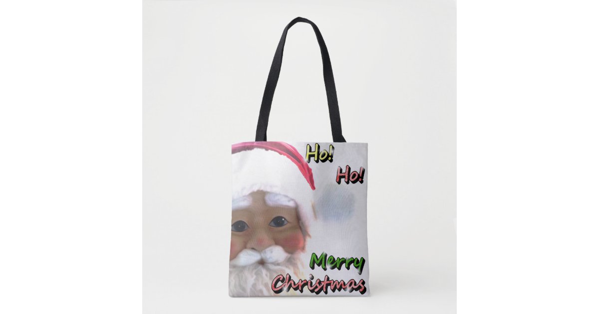 Merry Christmas Santa Clause Tote Bag | Zazzle