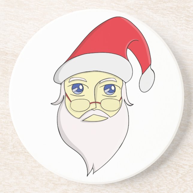 Merry Christmas Santa Coaster (Front)