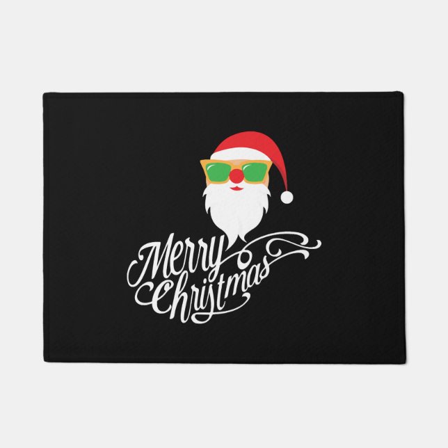 Merry Christmas Santa  Doormat (Front)
