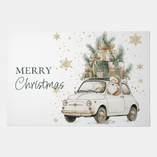 Merry Christmas Santa Doormat