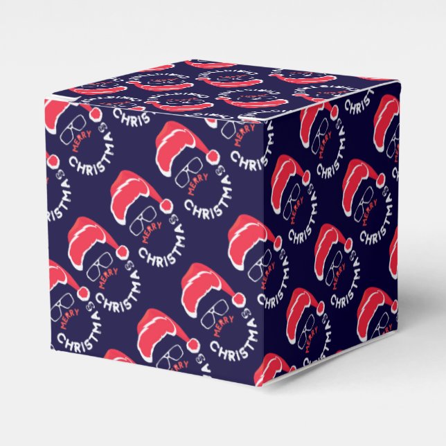 Merry Christmas Santa       Favor Boxes (Front Side)
