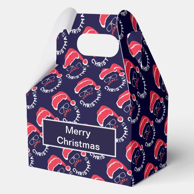 Merry Christmas Santa       Favor Boxes (Front)