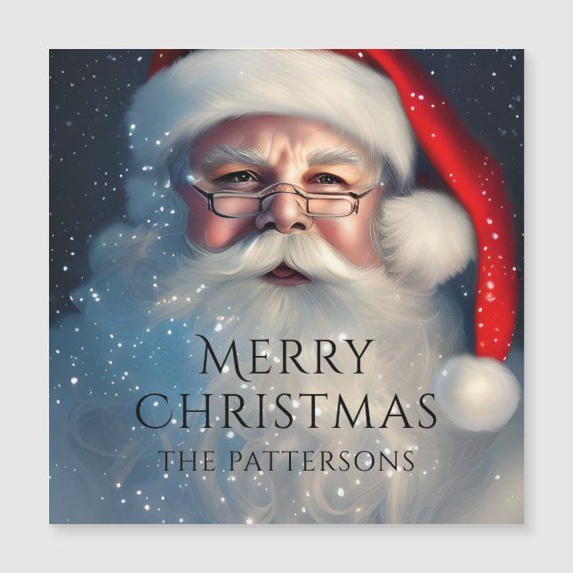 Merry Christmas Santa Festive Winter Holidays  (Front)