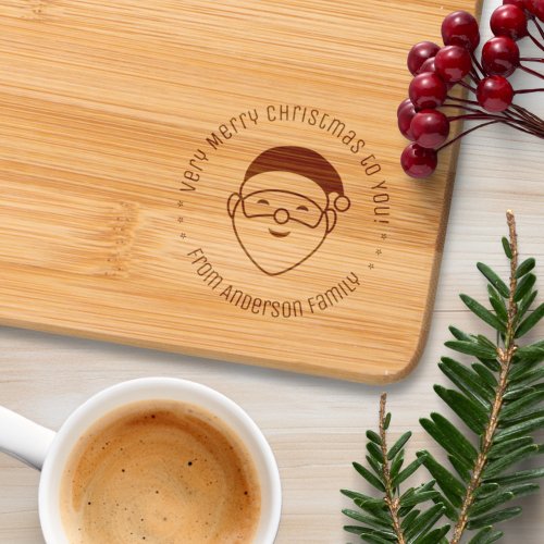 Merry Christmas Santa from Family Cutting Board