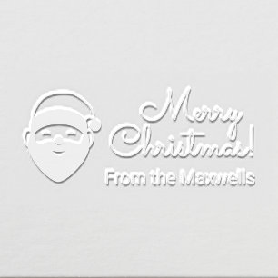 Merry Christmas Santa from Family Embosser
