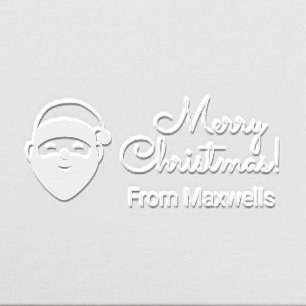 Merry Christmas Santa from Family Embosser