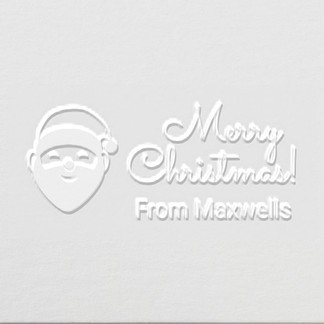 Merry Christmas Santa from Family Embosser (Design)