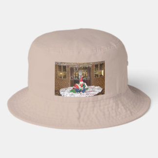 Merry Christmas Santa Homestead Bucket Hat: Holida Hat