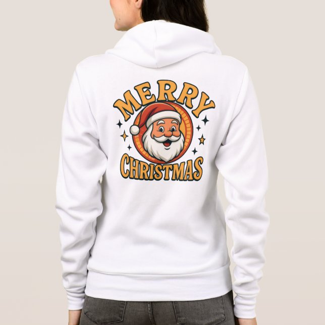 Merry Christmas Santa Hoodie (Back)
