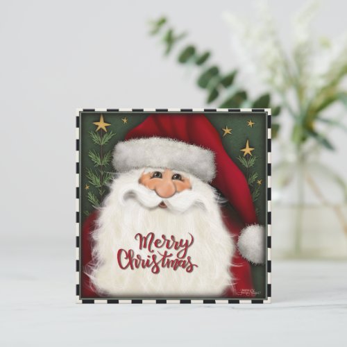 Merry Christmas Santa Inspirivity Holiday Card