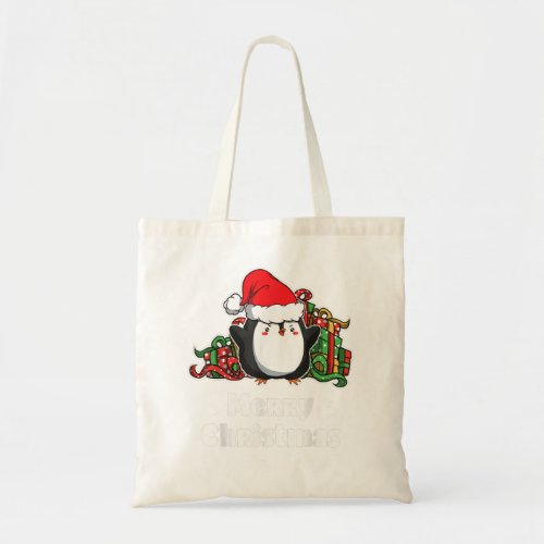 Merry Christmas Santa Pomeranian And Truck Dog Gif Tote Bag