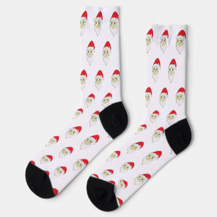 Merry Christmas Santa Socks