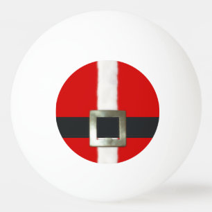 Merry Christmas Santa Suit Ping-Pong Ball
