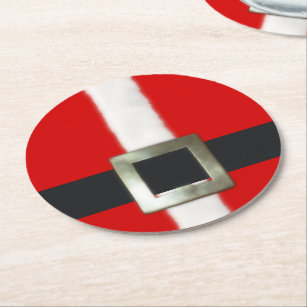 red round coasters