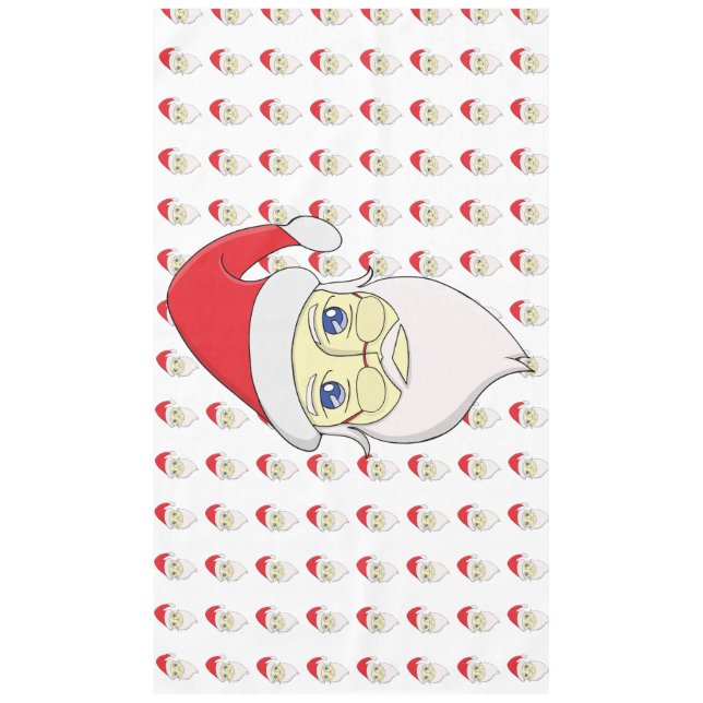 Merry Christmas Santa Tablecloth (Front)