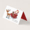 Merry Christmas Santa Treat Goodie Bag Tag