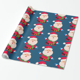 Merry Christmas Santa Wrapping Paper
