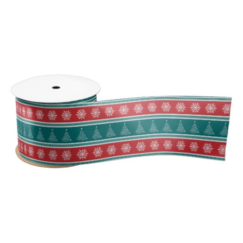 Merry Christmas Satin Ribbon