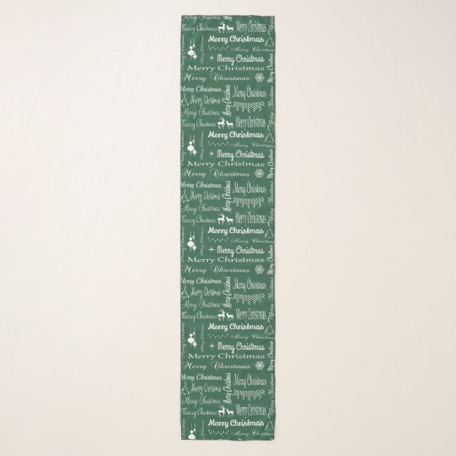 Merry Christmas Scarf (Front)