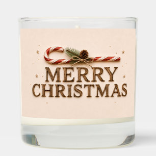 MERRY CHRISTMAS SCENTED CANDLE