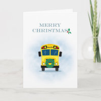 Merry Christmas School Bus Driver