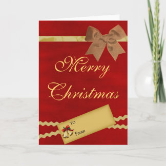 Merry Christmas - Scrapbook Card