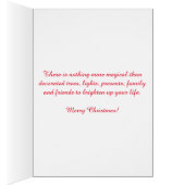 Merry Christmas Seamless Pattern Blue Texture (Inside (Right))