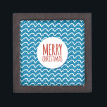 Merry Christmas Seamless Pattern Blue Texture Gift Box<br><div class="desc">Merry Christmas Seamless Pattern Blue Texture</div>