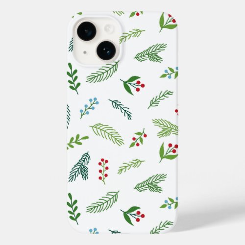Merry Christmas seamless pattern Case_Mate iPhone  Case_Mate iPhone 14 Case