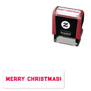 Merry Christmas Self-inking Stamp